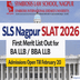 SLS Nagpur SLAT 2026 First Merit List Out for BA LLB/ BBA LLB; Admissions Open Till February 20 @slsnagpur.edu.in